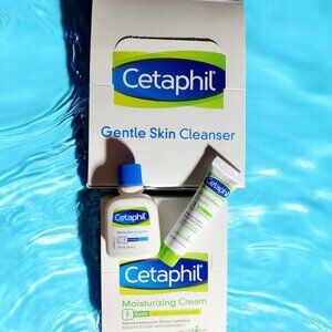 Cetaphil Bundle 15 x Skin Cleanser & 10 x Moisturizing Cream Travel Minis